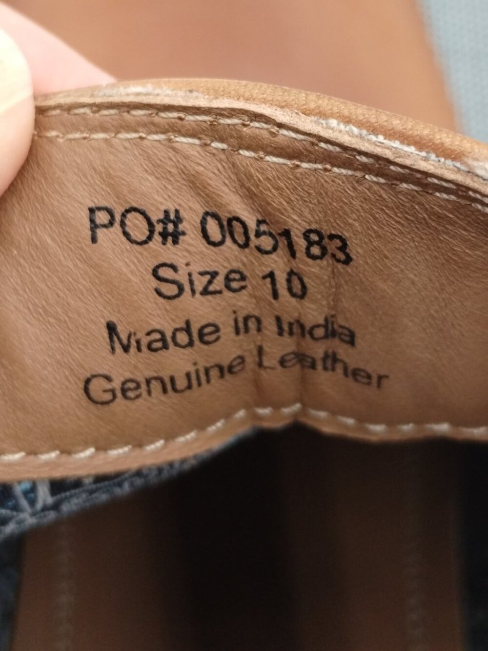 Thomas & Vine Corbin Chelsea Leather Boot Cognac Size 10 - Picture 13 of 13